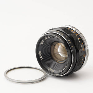 Canon 35mm f/2 L39 LTM – Natural Camera / ナチュラルカメラ