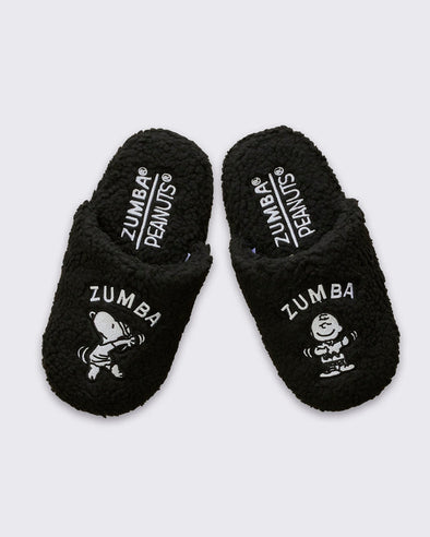 Zumba X Peanuts Slippers - Bold Black Z3A000201 – Natysports