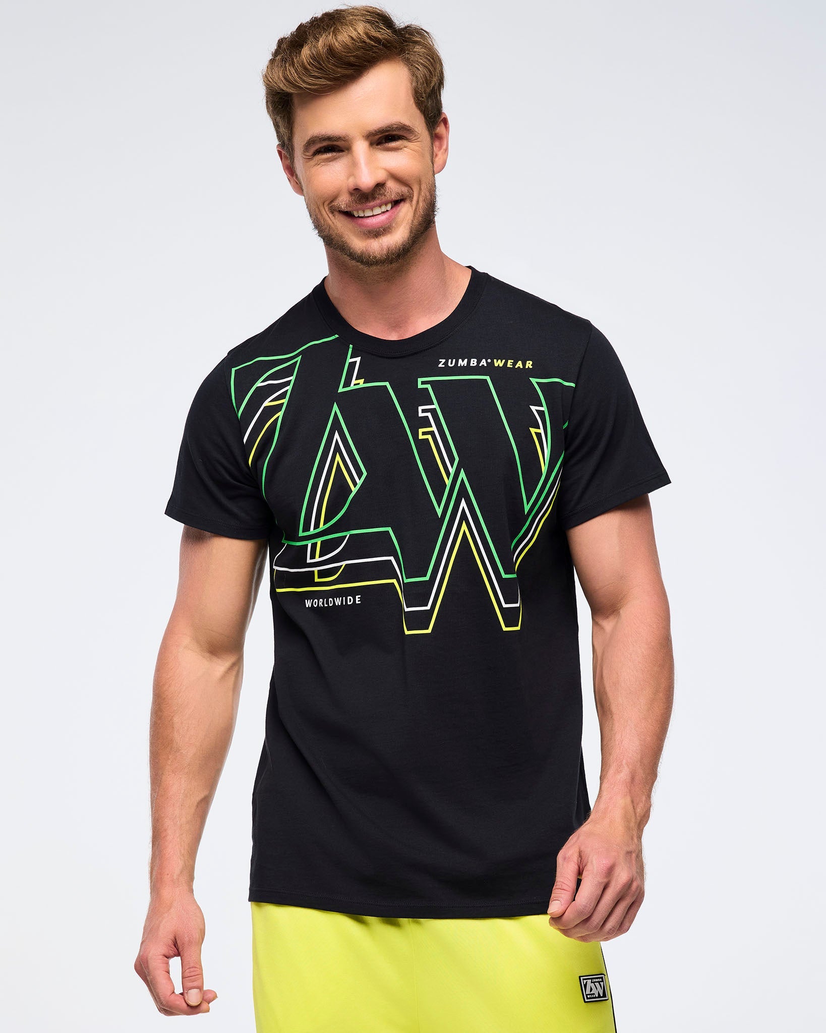 Zumba Haus Unisex Crew Neck Tee - Black Z3T000271 – Natysports