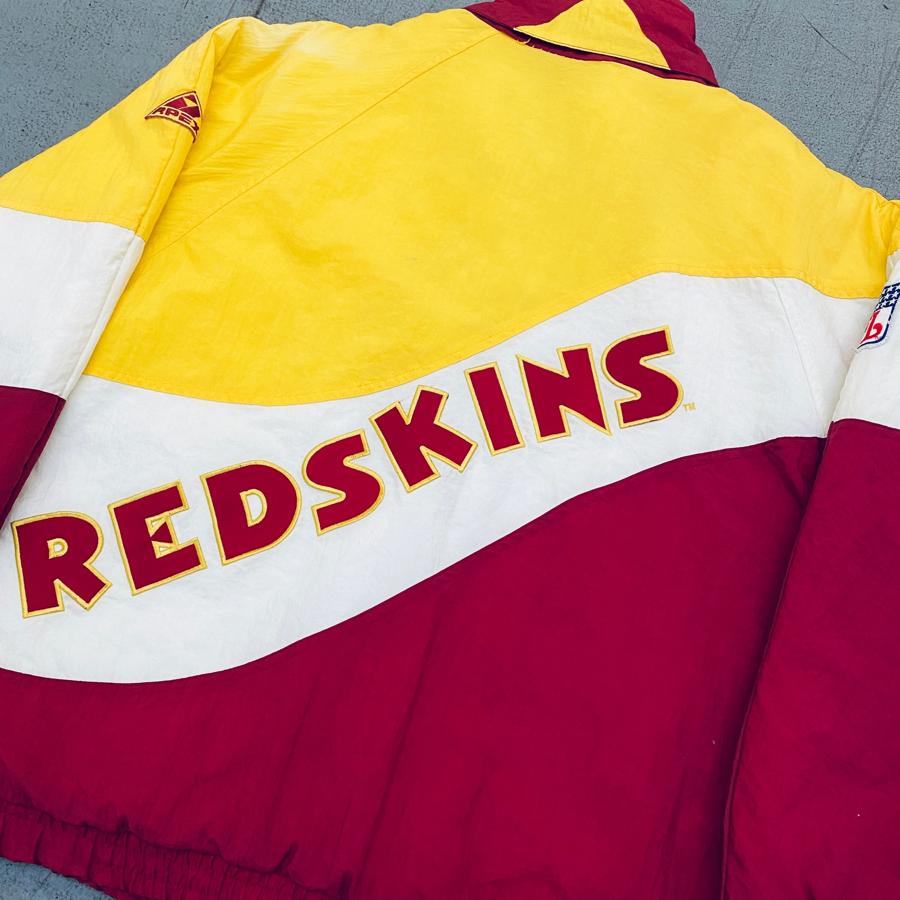 Washington Redskins: 1990's Apex One Wave Fullzip Proline Jacket