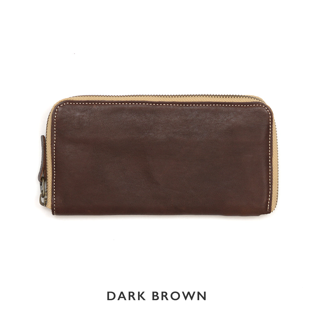 ラウンドファスナーロングウォレット】栃木レザー NC3739｜Native