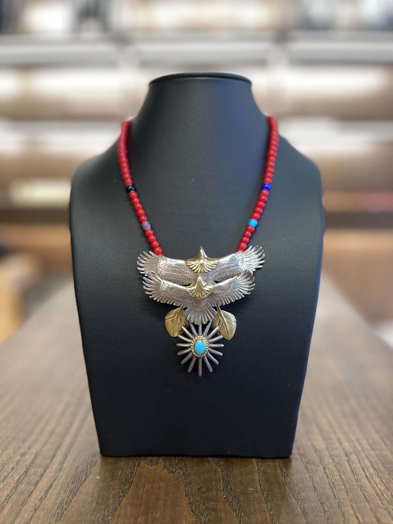 Goros x2 Eagle W/ Sea Urchin - Native Feather | 日本のGoro's専門店