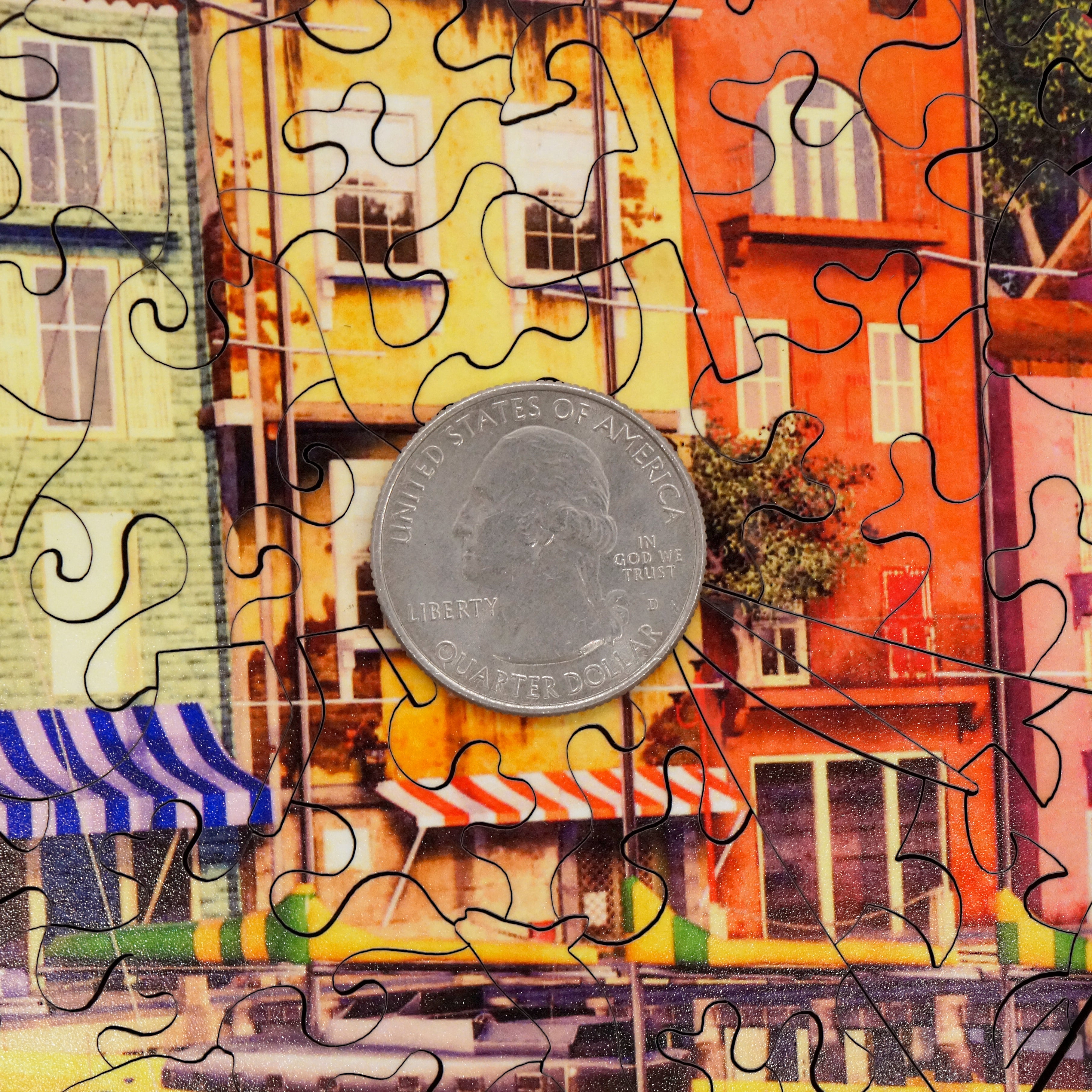 Mediterranean Harbor (477 Piece Wooden Jigsaw Puzzle) | Nautilus