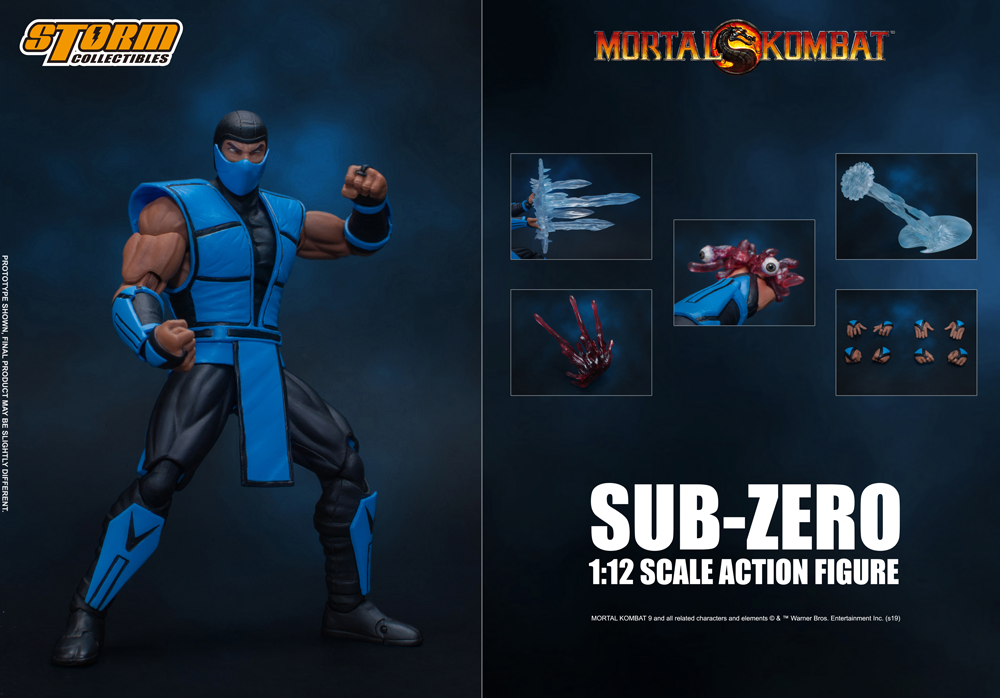 Mortal Kombat 1/12 Scale Action Figure Sub-Zero Ver.2 | 株式会社ノーツ