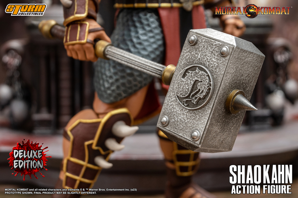 Mortal Kombat 1/12 Scale Action Figure Shao Kahn Deluxe Edition