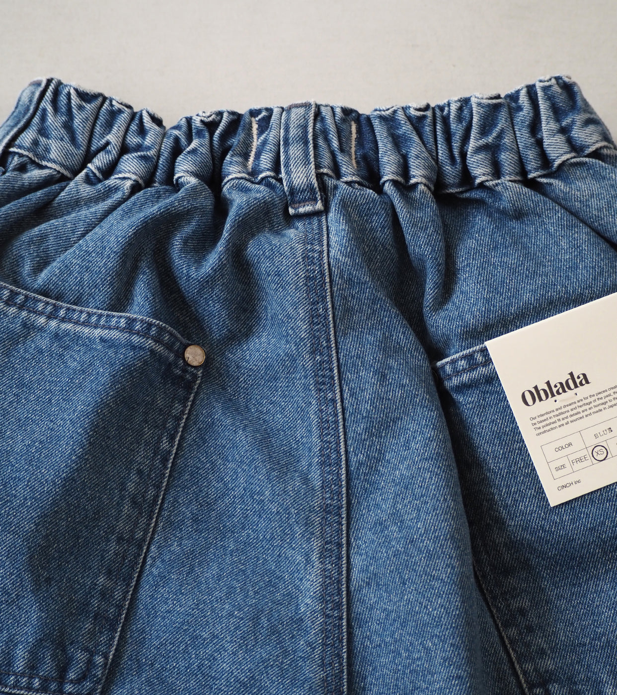 Oblada スケーター ジーンズ , Blue – Navyblue