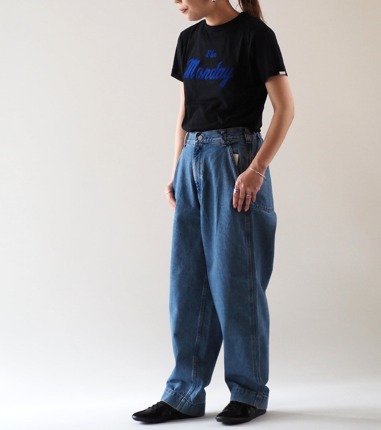 Oblada スケーター ジーンズ , Blue – Navyblue