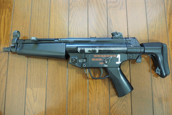 東京マルイ 電動MP5】中古のMP5-Jを入手したので分解して洗浄しました