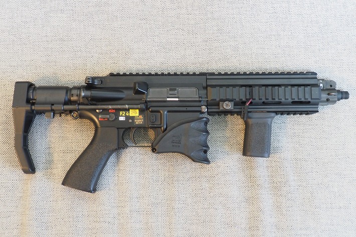 東京マルイ 次世代HK416C】外観のレビューと初速を計測しました | なぜ