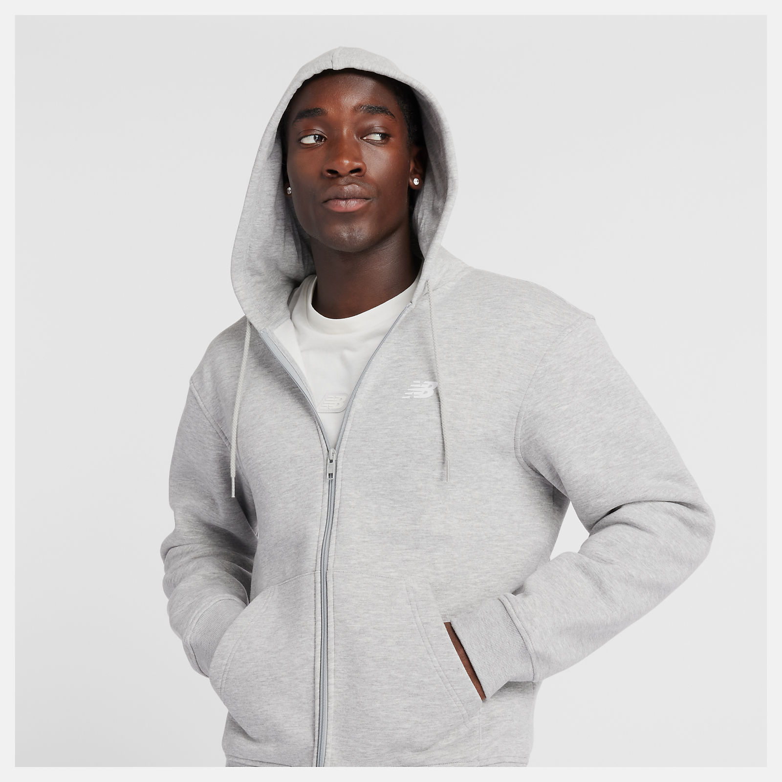 NB公式アウトレット】 Sport Essentials フリースフルジップフーディ