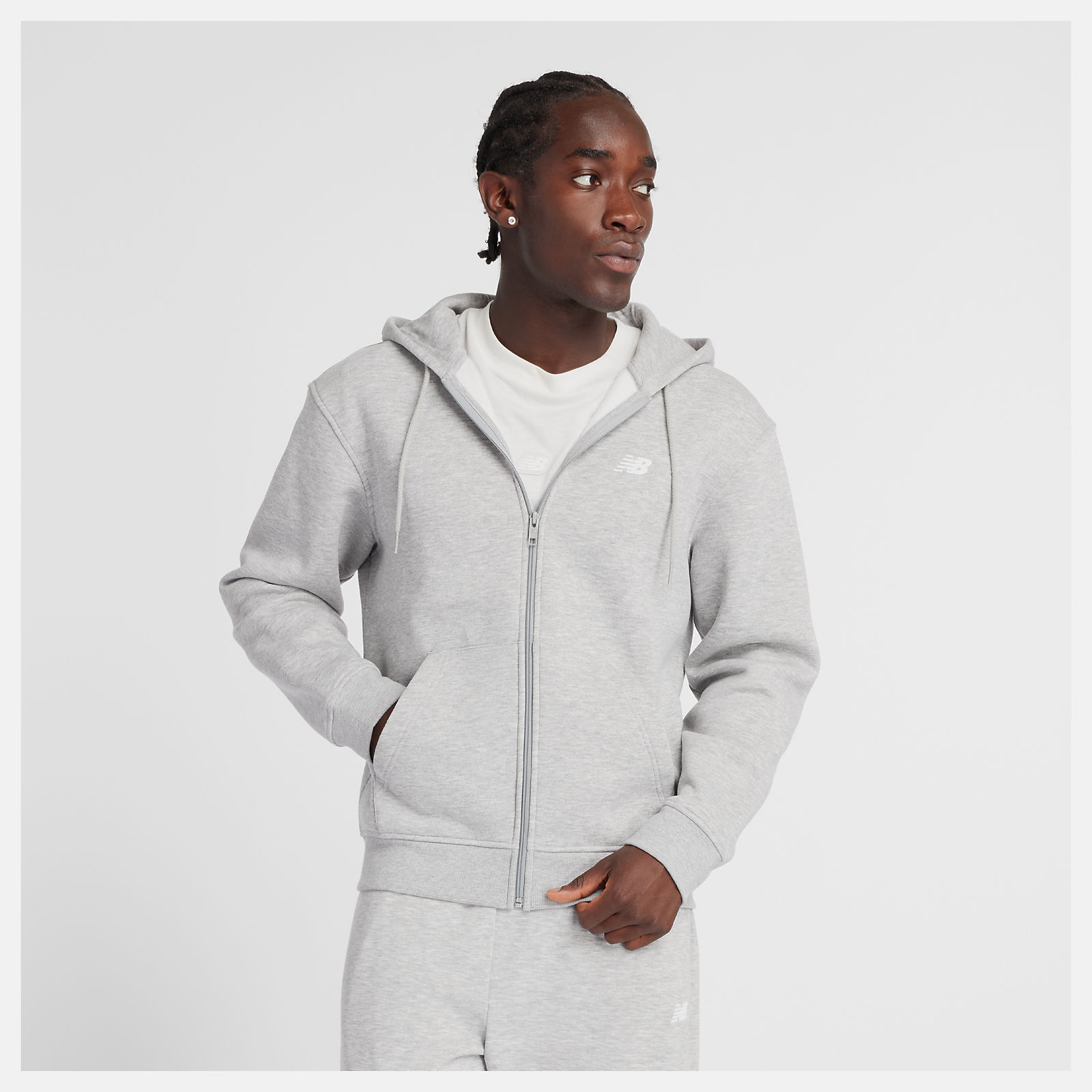 NB公式アウトレット】 Sport Essentials フリースフルジップフーディ