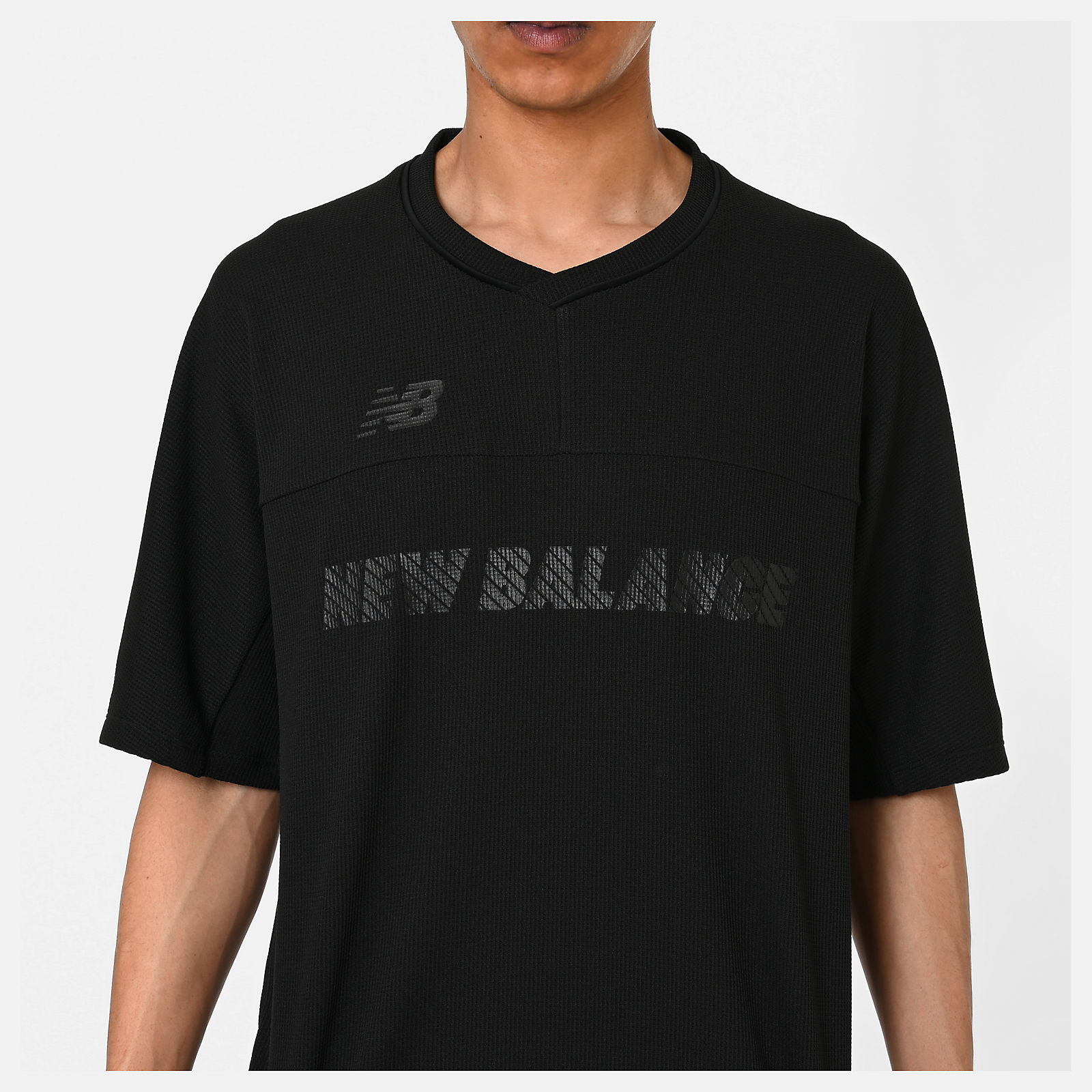 Black Out ポリワッフルショートスリーブシャツ｜ニューバランス公式