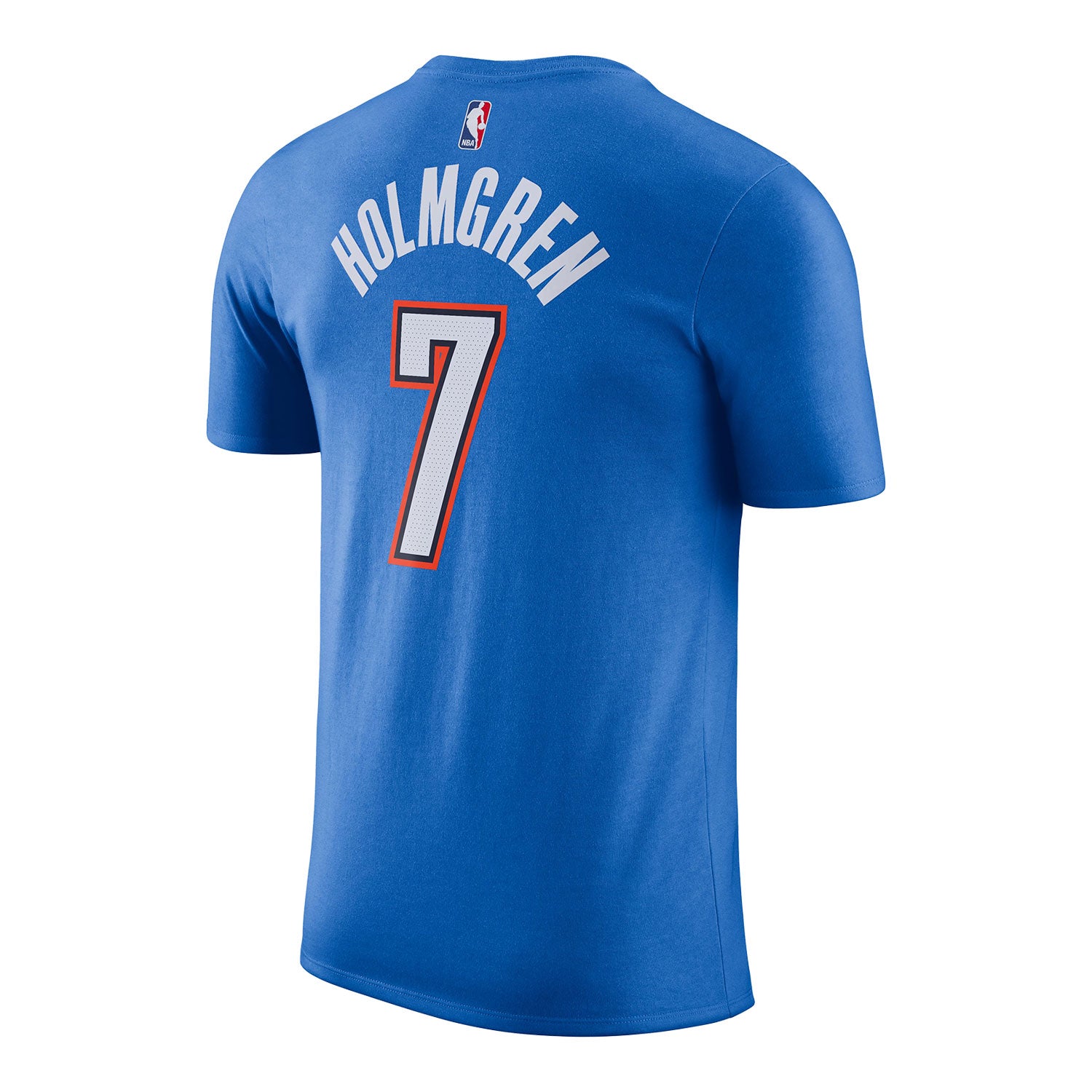 CHET HOLMGREN NIKE ICON NAME & NUMBER OKC THUNDER T-SHIRT