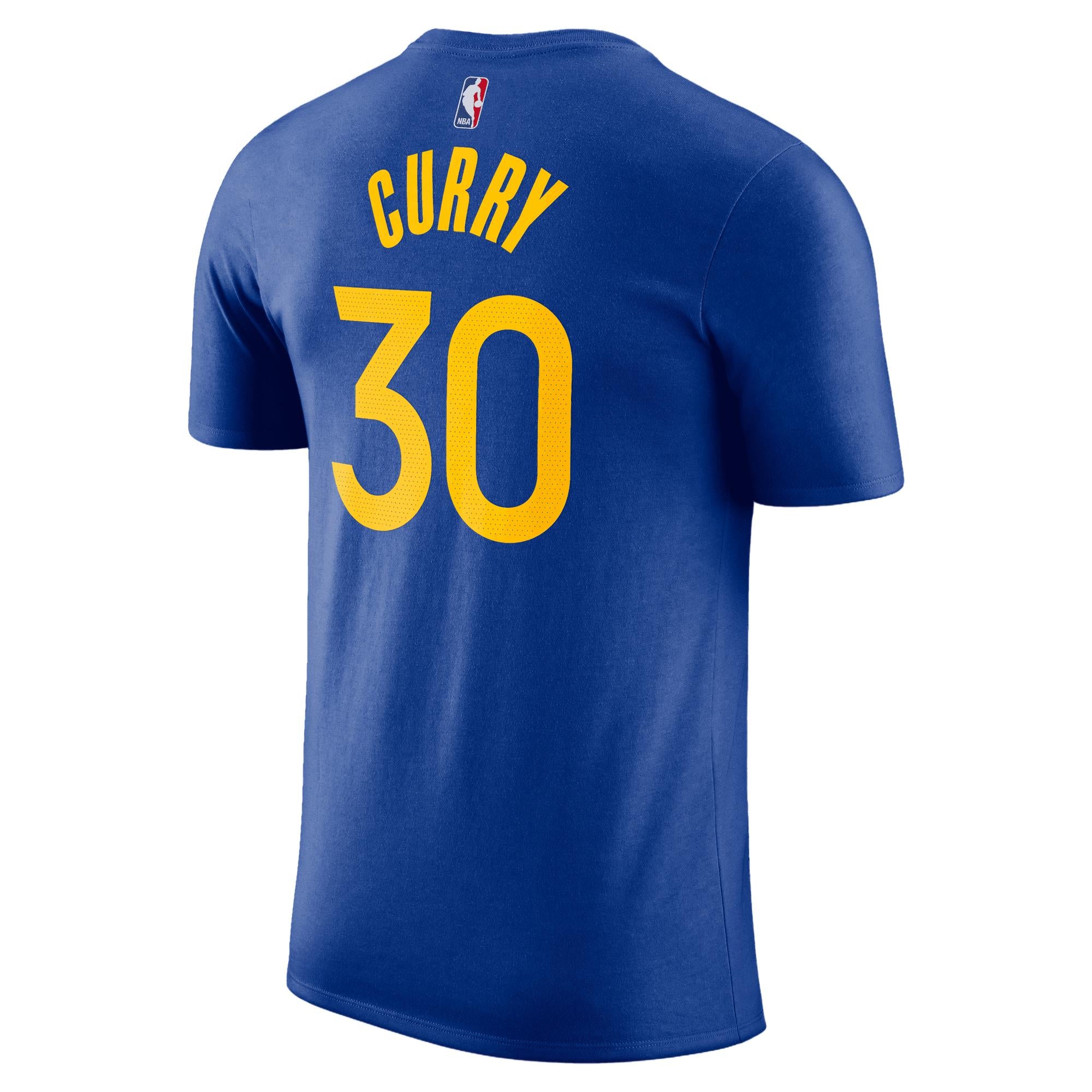 Stephen Curry Golden State Warriors Icon Nike NBA Name and Number