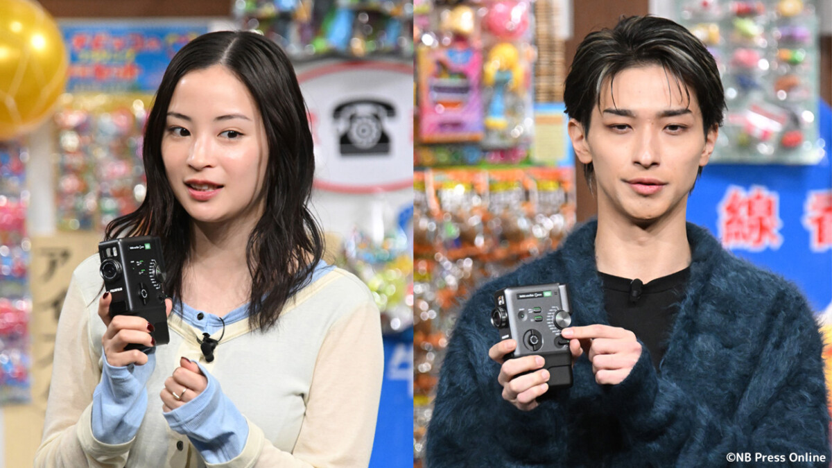 広瀬すず＠1930年 vs 横浜流星＠1960年。時を越えてお互いを撮影。富士