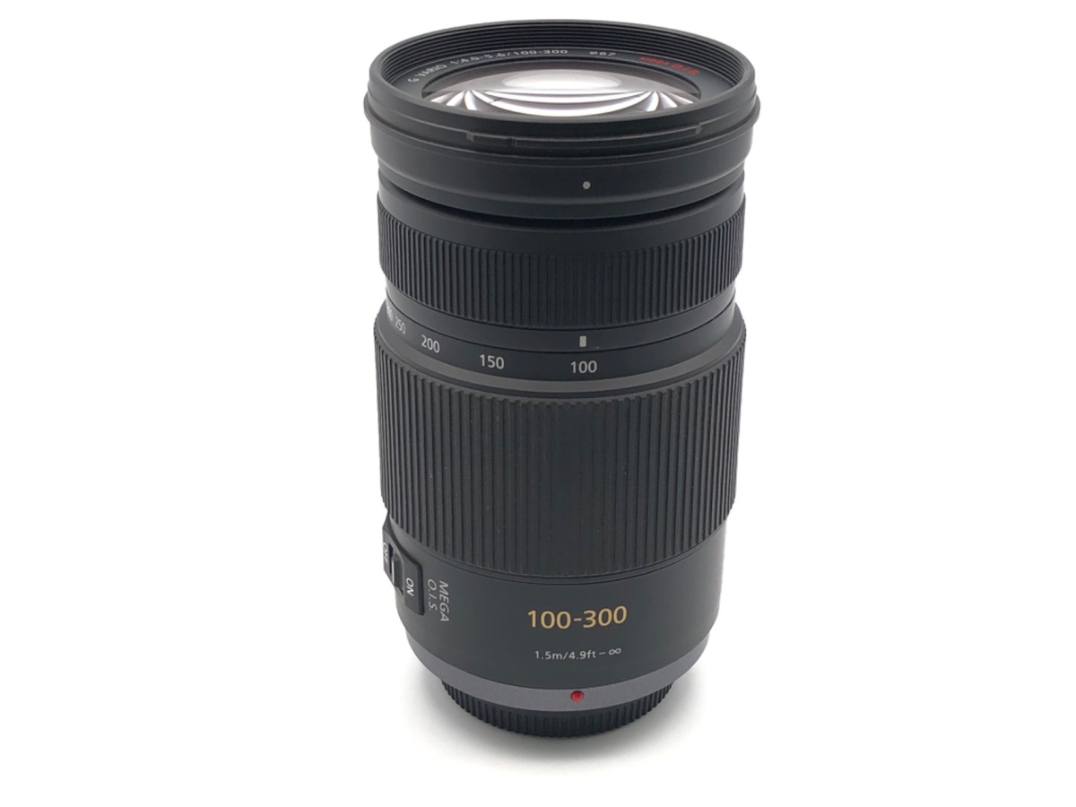 LUMIX G VARIO 100-300mm/F4.0-5.6/MEGA O.I.S. H-FS100300 中古価格