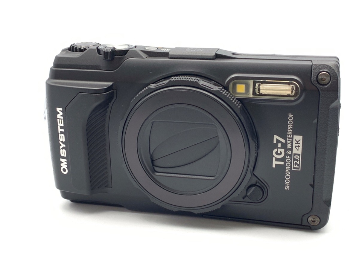 中古：A(美品)】OM SYSTEM Tough TG-7 BLK ブラック | 2440880021302