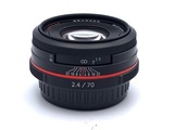 中古】ペンタックス HD PENTAX-DA 70mm F2.4 Limited ブラック 在庫