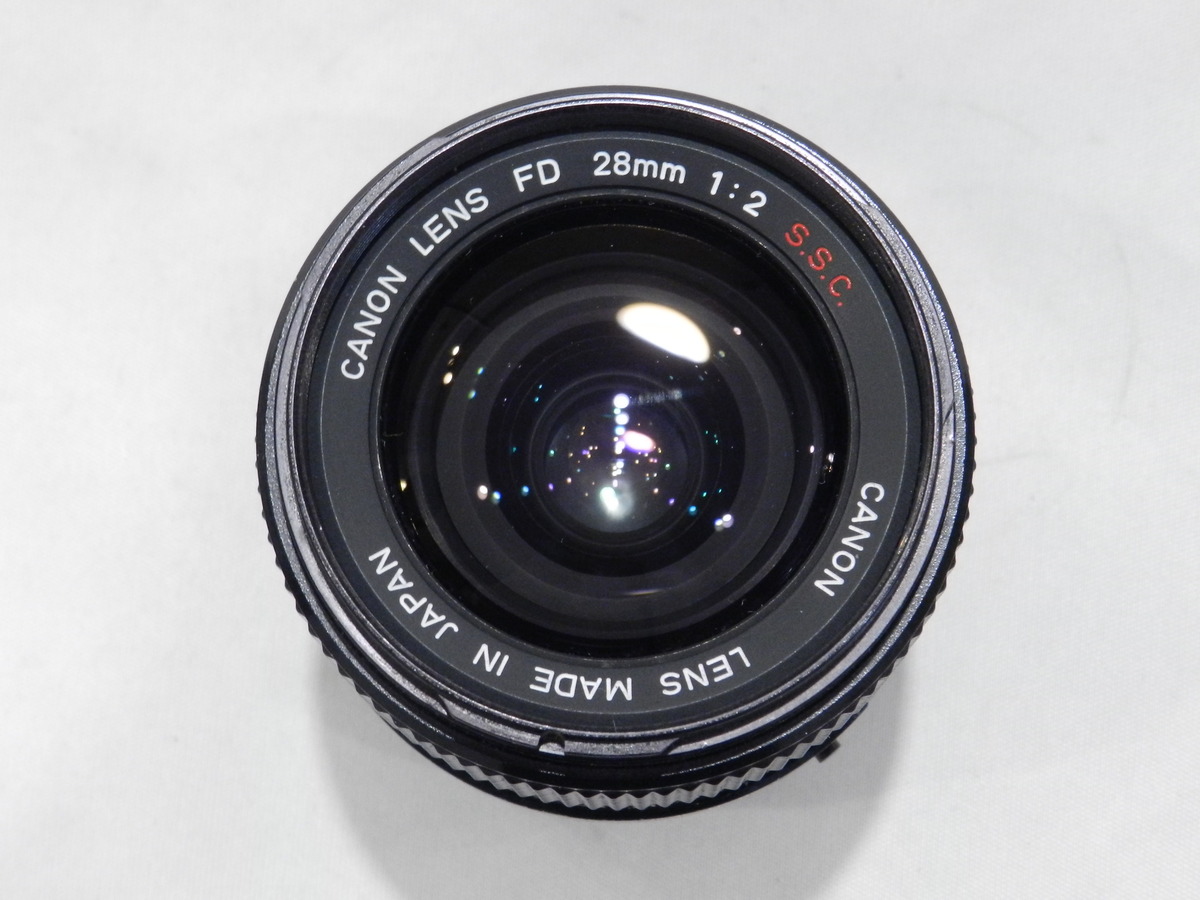 中古：C(やや難あり)】キヤノン FD 28mm F2 SSC | 2445190046694