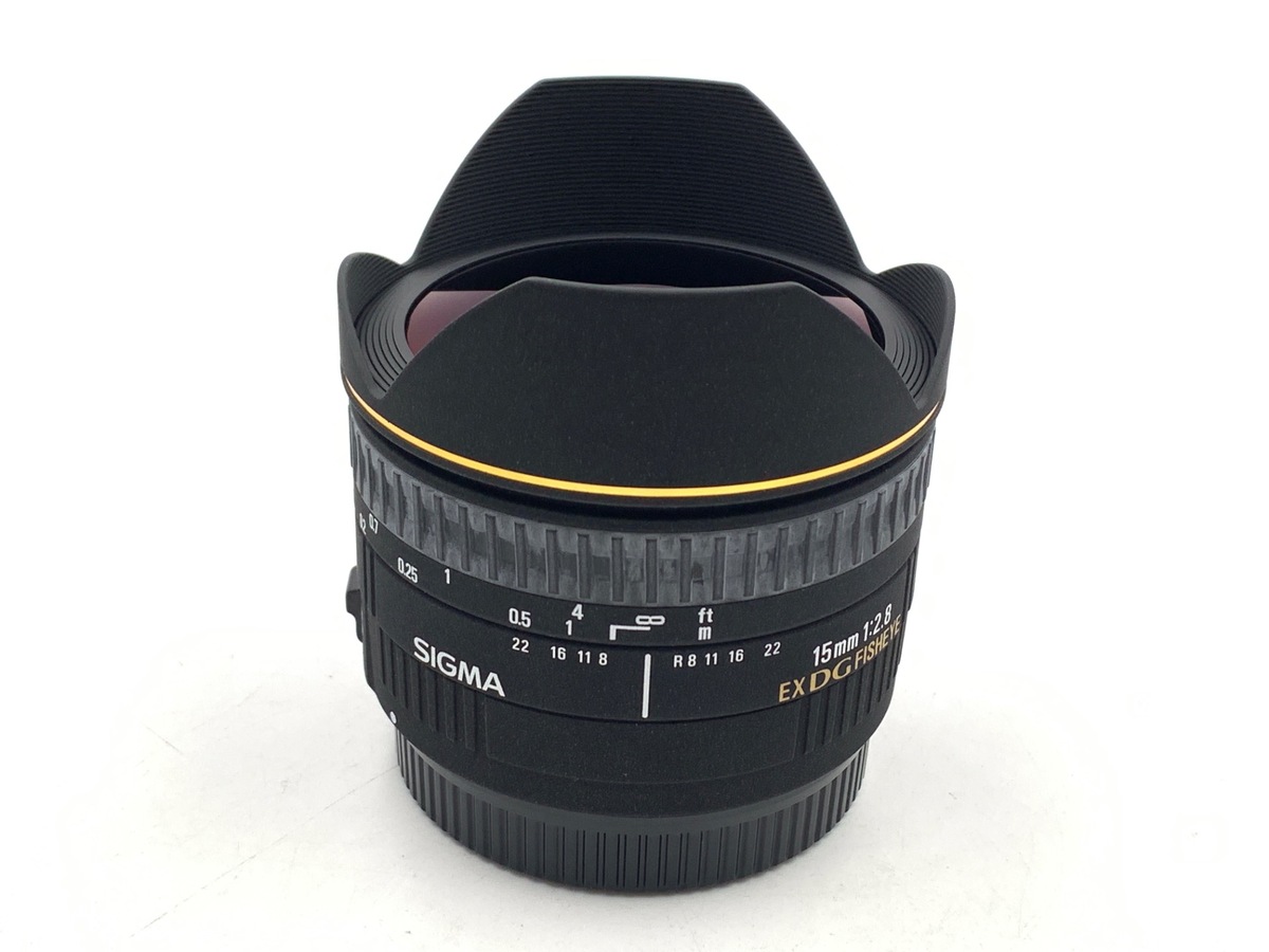 15mm F2.8 EX DG DIAGONAL FISHEYE (ｷﾔﾉﾝ AF) 中古価格比較 - 価格.com