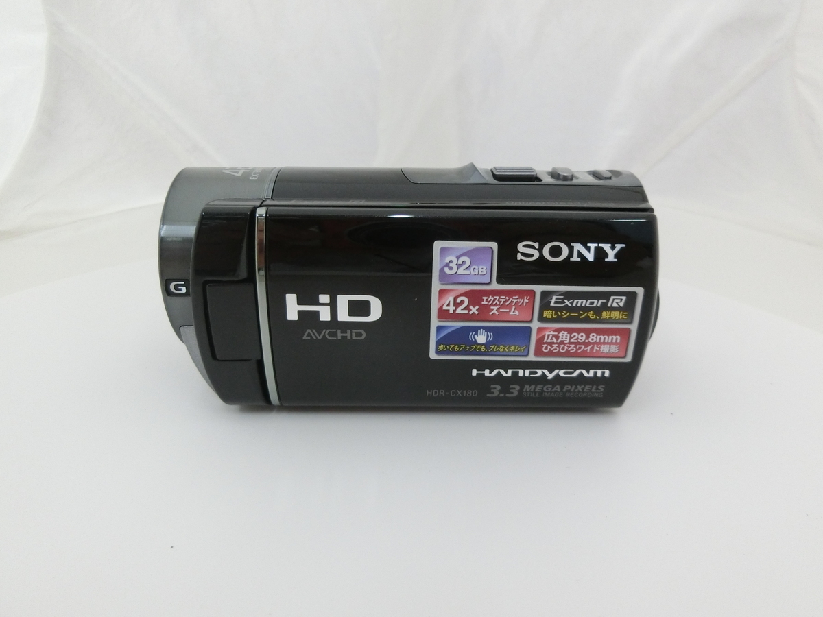 中古】ソニー HDR-CX180 ブラック｜｜カメラのキタムラネットショップ