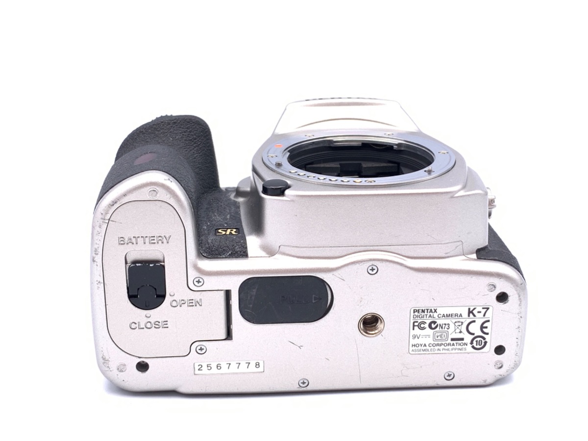 中古：B(並品)】ペンタックス K-7 リミテッドシルバー ボディ