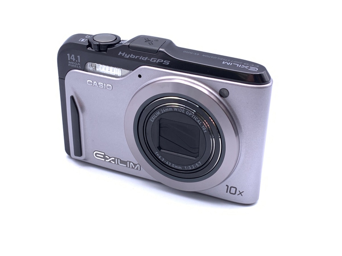 中古：B(並品)】カシオ EXILIM EX-H20G シルバー | 2448570015150