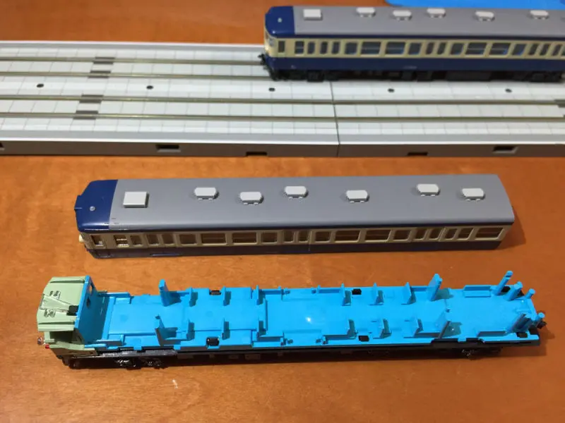 115系800番代 横須賀色 入線です。 KATO 10-1118 10-1119 | NGaugeJP