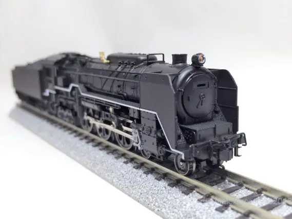 C62 山陽形（呉線）が入線しました。そして整備も KATO 2017-5