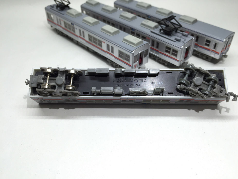 鉄コレ 京成3500形未更新車4両セット トミーテック 入線です