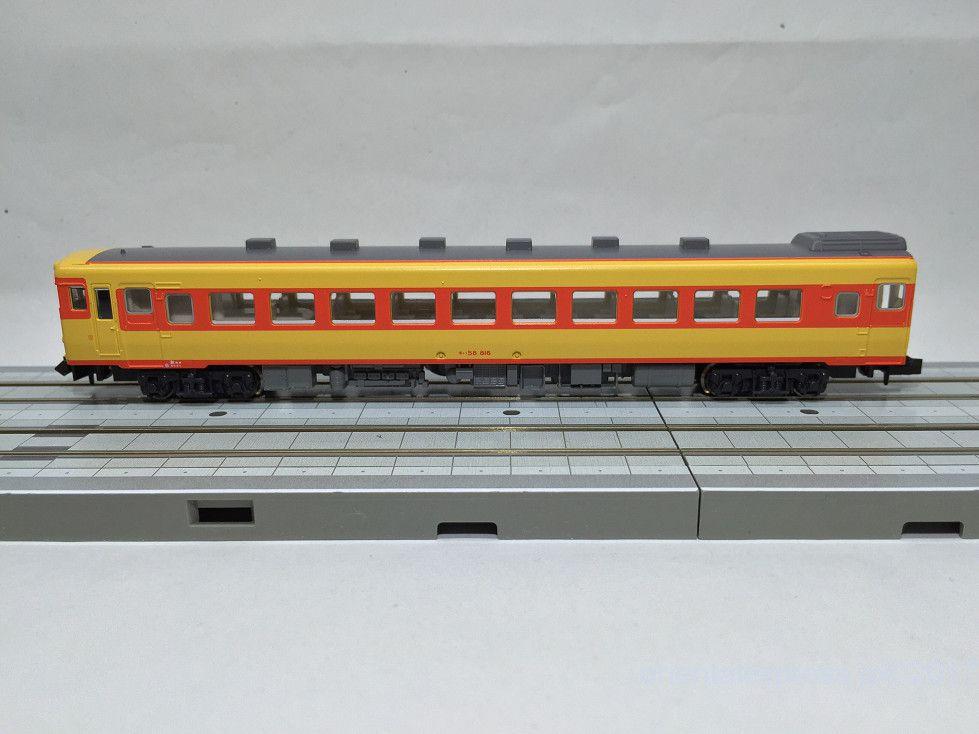 キハ58系 修学旅行色 入線です。 KATO 10-464 | NGaugeJP - 横濱模型