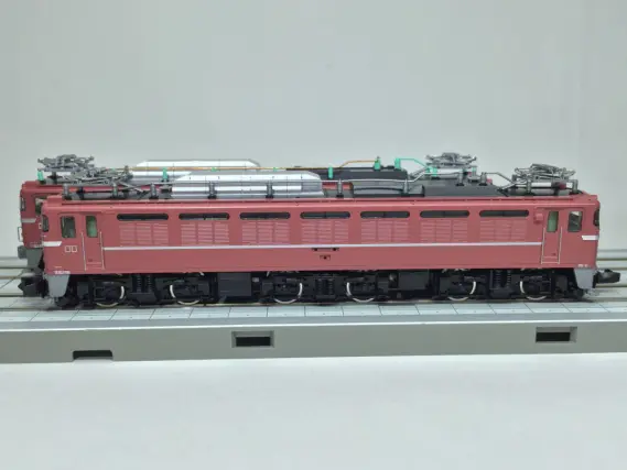 EF81 81号機 お召塗装 入線です。 TOMIX 9171 | NGaugeJP - 横濱模型