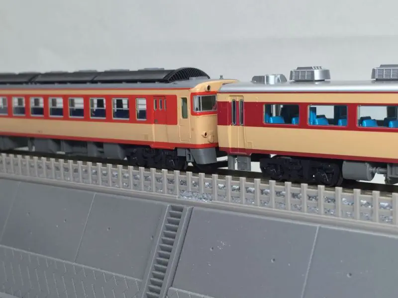 上沼垂色 485系 入線です。TOMIX 98216/98217 | NGaugeJP - 横濱模型