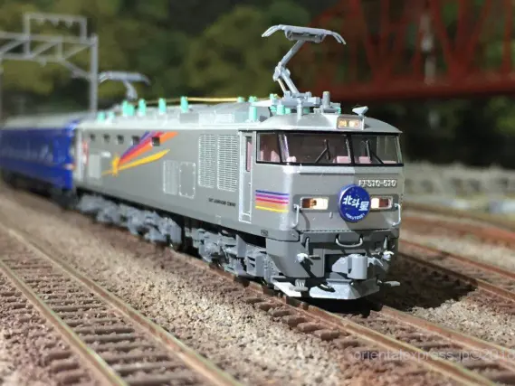 EF510 500番台 カシオペア色を弄る。KATO 3065-2 | NGaugeJP - 横濱