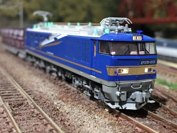 EF510 500番台 北斗星色を弄る。KATO 3065-3 EF510-513 | NGaugeJP
