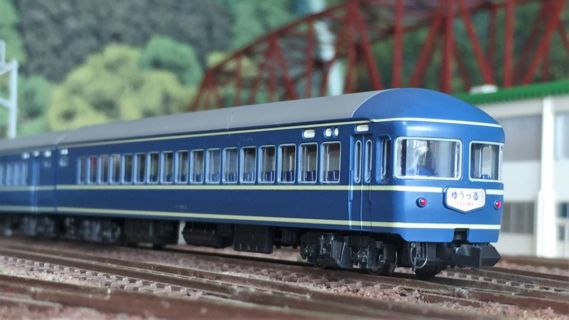 20系 寝台特急「ゆうづる・はくつる」が入線しました。KATO 10-1518