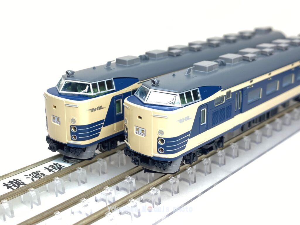 TOMIX 583系 基本セット 98625 模型鐵:Tomix 98625 583系特急電車 入線