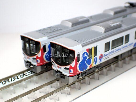 323系（大阪・関西万博ラッピング）が入線しました。 TOMIX 93256