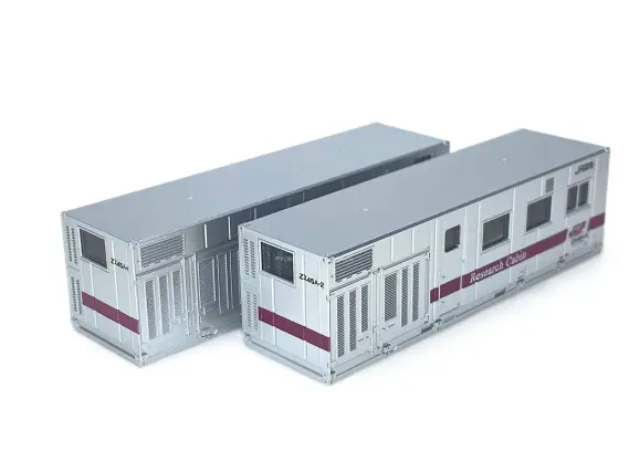 コキ104形（リサーチキャビン付）が入線です。 TOMIX 93586 テック