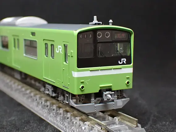 201系通勤電車（JR西日本30N更新車・ウグイス・混色床下)セット 品番