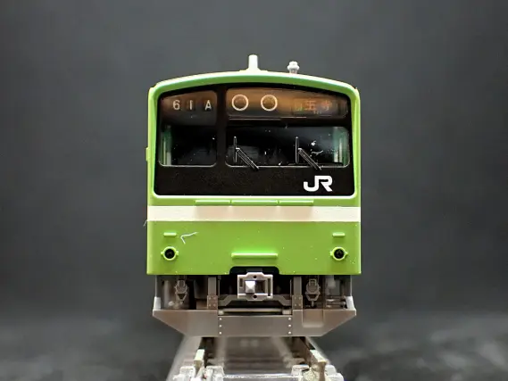 201系通勤電車（JR西日本30N更新車・ウグイス・混色床下)セット 品番