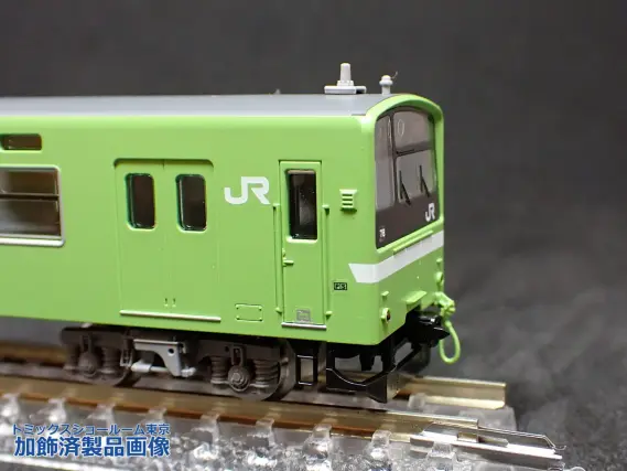 201系通勤電車（JR西日本30N更新車・ウグイス・混色床下)セット 品番