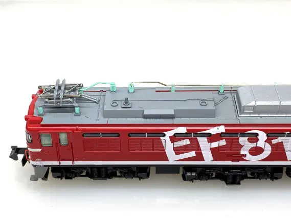 EF81 95レインボー塗装機 が入線しました。 KATO 3066-F | NGaugeJP