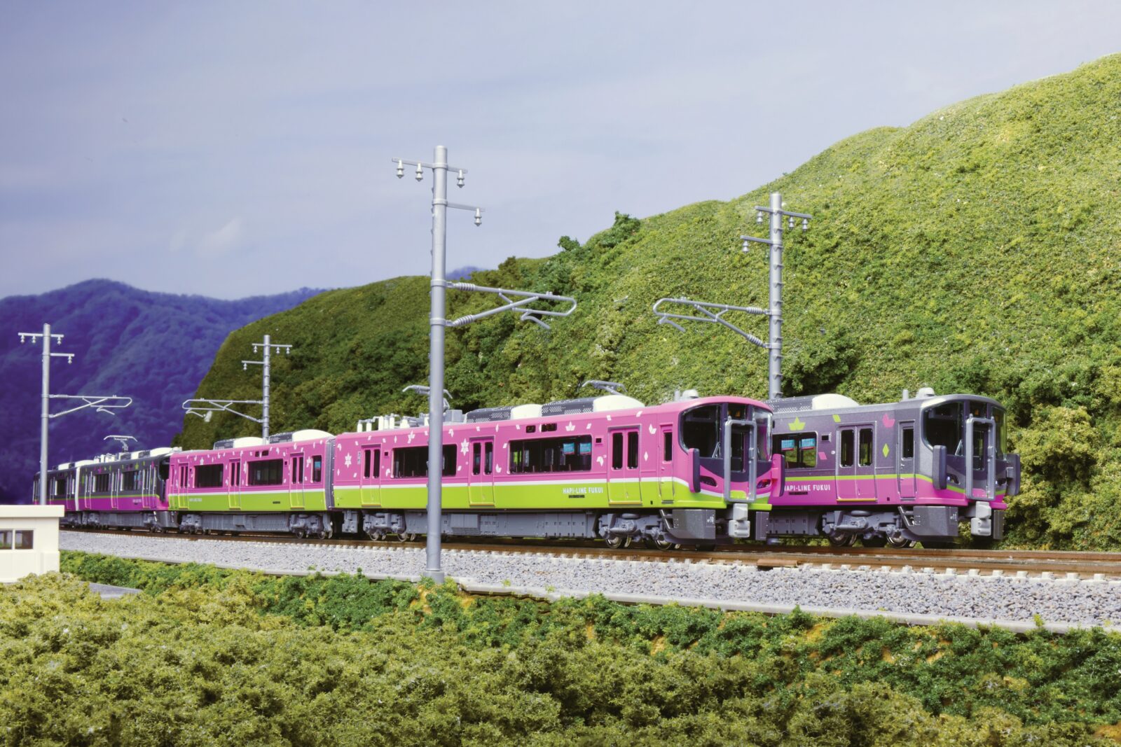 ハピラインふくい521系(標準塗色) 2両セット 品番：10-2013 鉄道模型