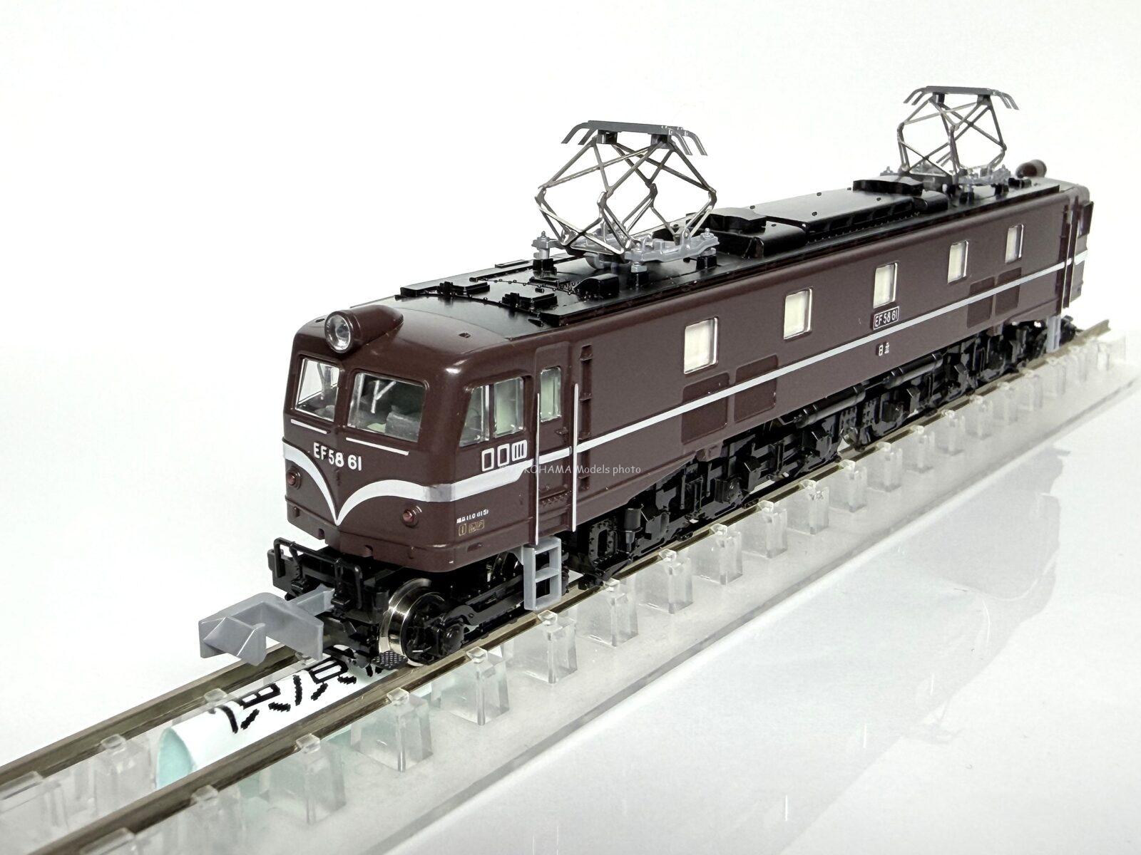 EF58 61号機 お召 が入線しました。 KATO 3038 2026年生産 | NGaugeJP