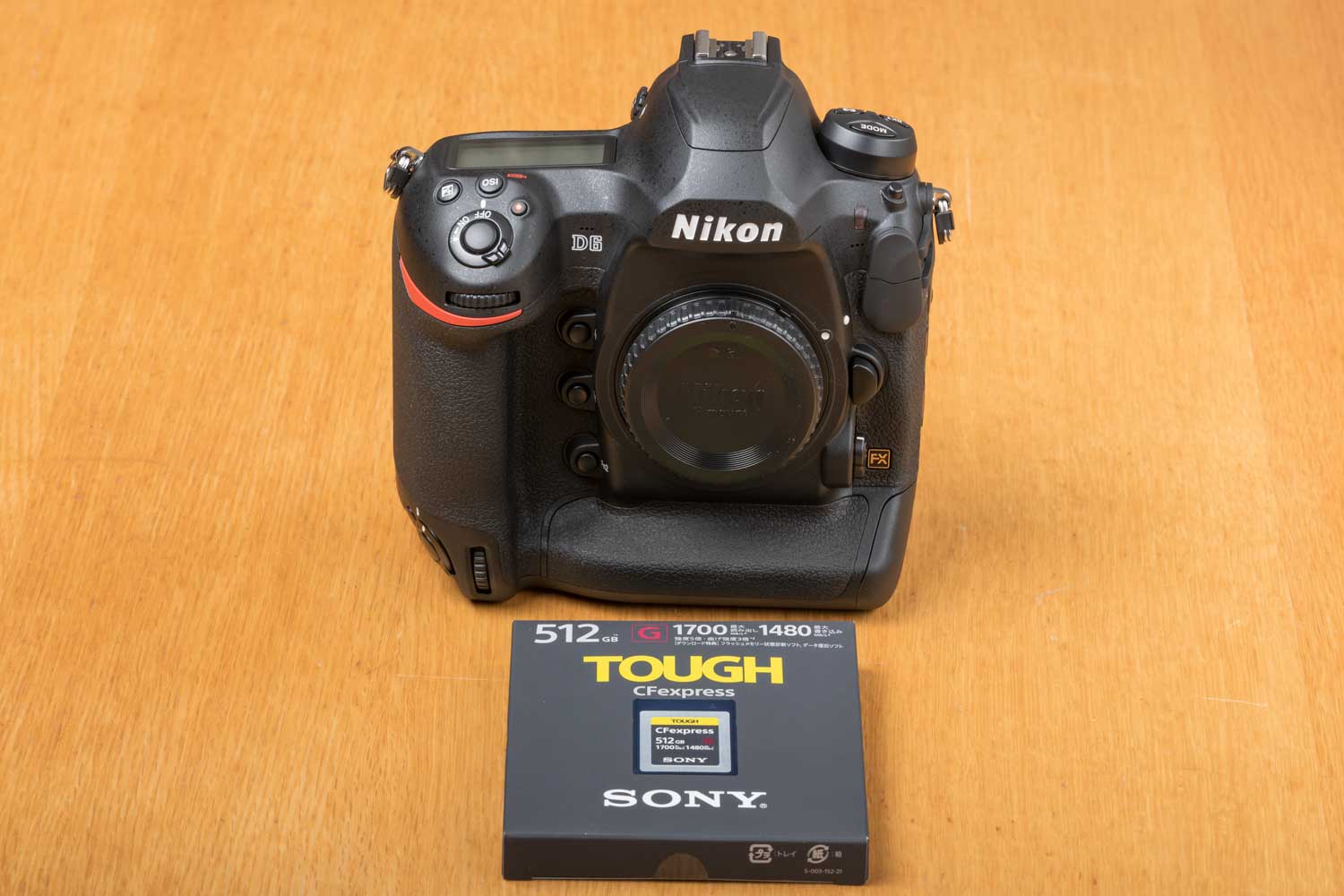 Nikon D6におすすめのCFexpressカード、XQDカード【Nikon D6 レビュー】