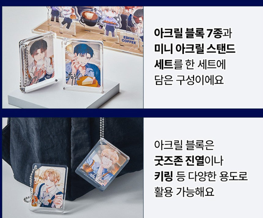 pre-order] EDIYA × Debut or Die : Acrylic Set – nemo it store