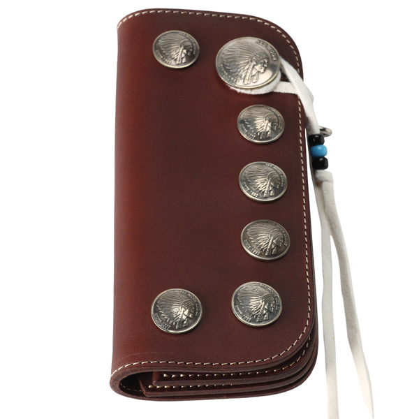 BRANDS :: REDMOON :: ロングウォレット :: オールドバイカーシリーズ