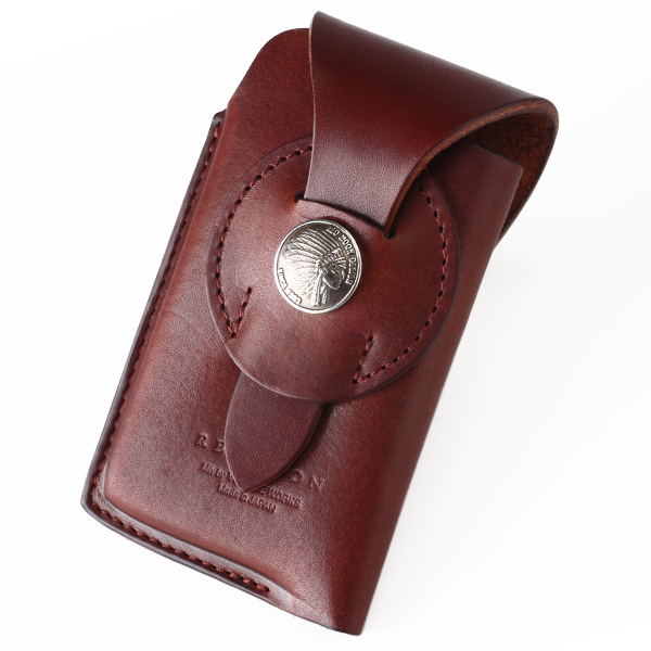 BRANDS :: REDMOON :: レザーケース :: 携帯電話ケース :: レッド