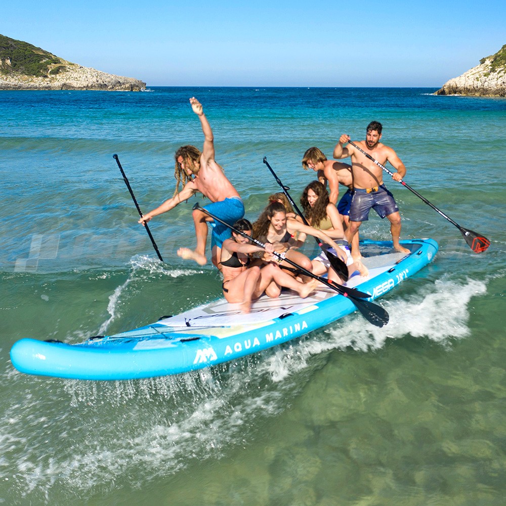 MEGA メガ SUP(スタンドアップパドルボード) インフレータブル AQUA